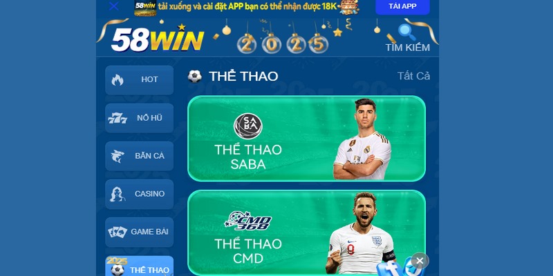 Quy trình tải app 58WIN dành cho hệ điều hành Android